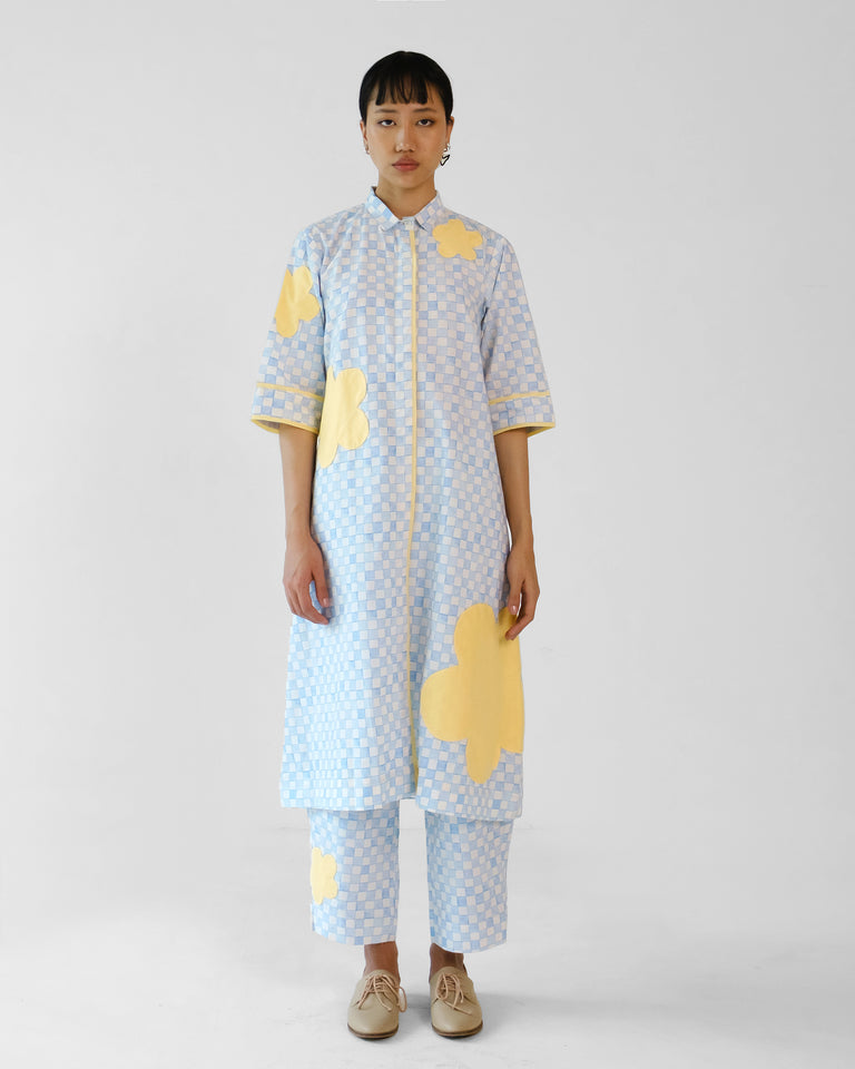 Load image into Gallery viewer, Roraima Applique Blue set