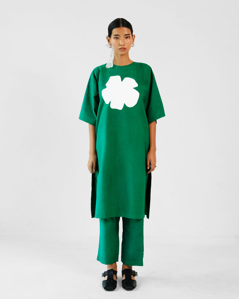 Load image into Gallery viewer, Bagan Applique Green set