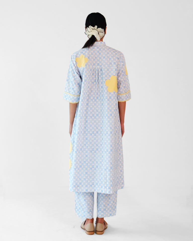 Load image into Gallery viewer, Roraima Applique Blue set