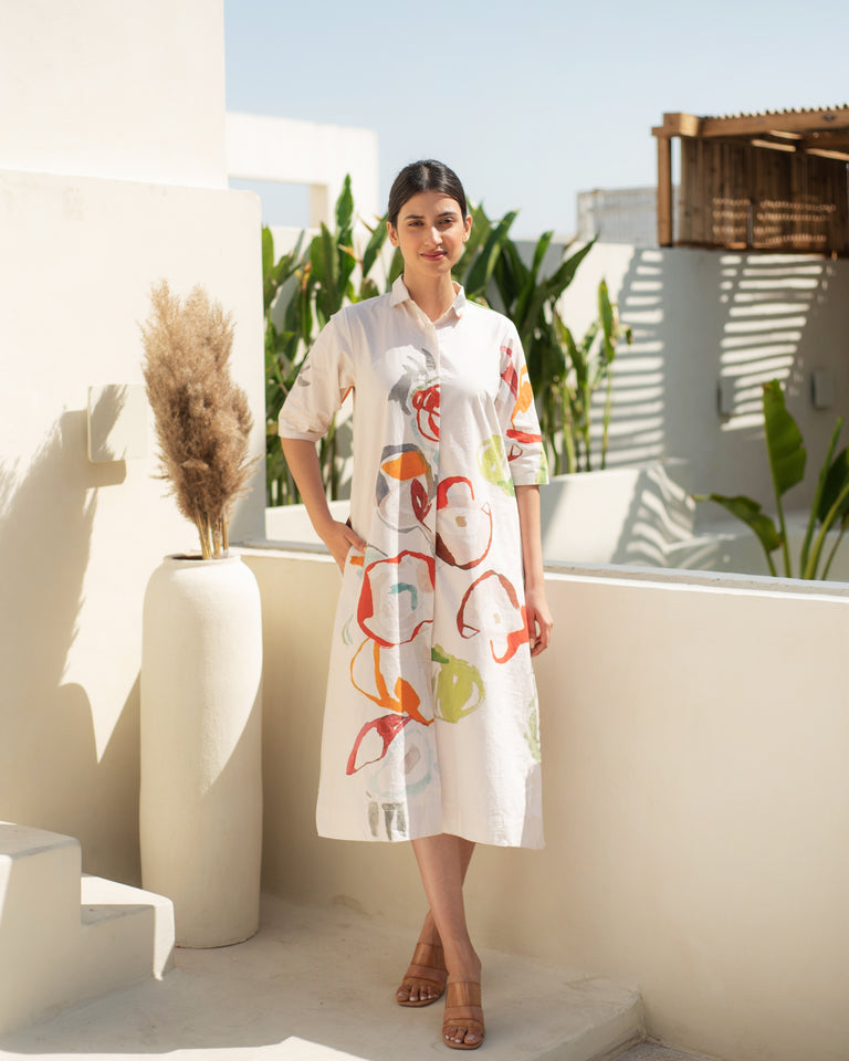 Load image into Gallery viewer, Gustav Shirt Dress
