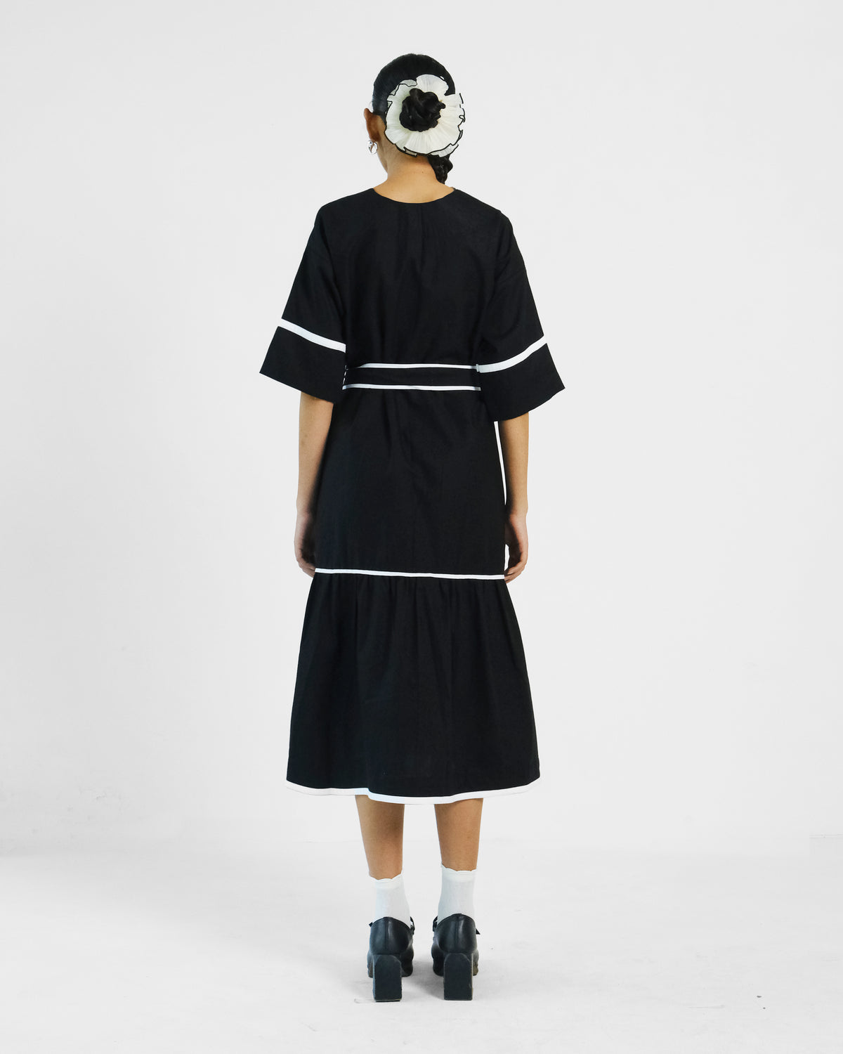 Avery Belt Applique Dress