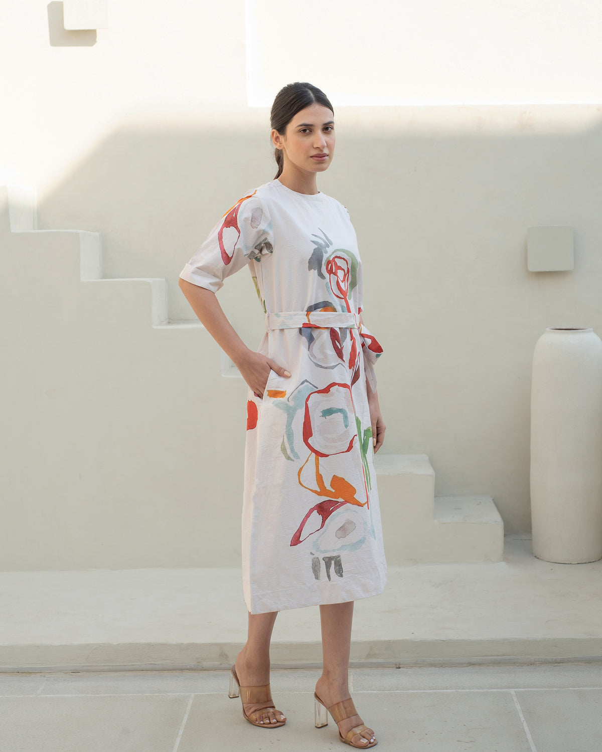 Moet Belt Dress