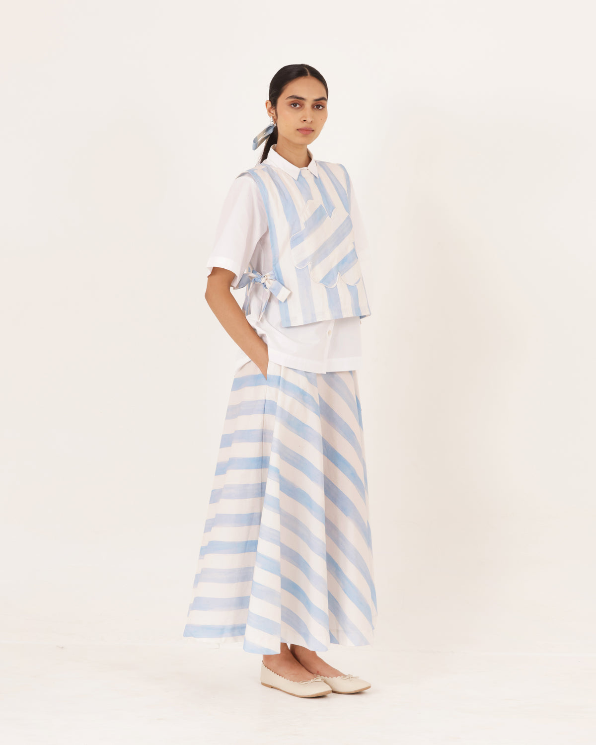 Nora Skirt Bib Set