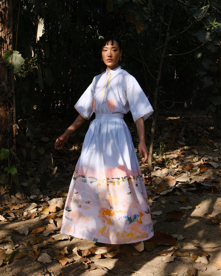 Load image into Gallery viewer, Savanna Applique Skirt & Top