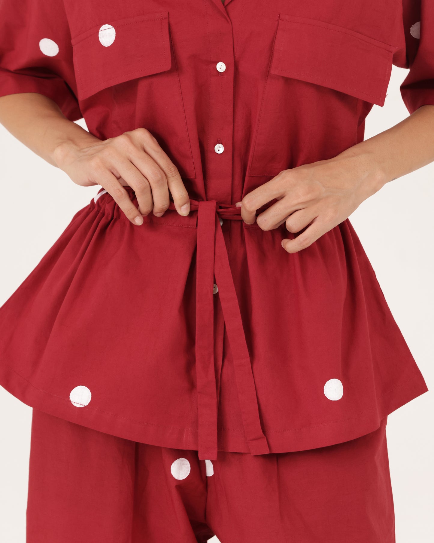 Liora Drawstring coord set