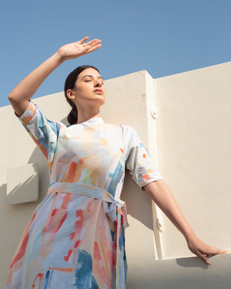Load image into Gallery viewer, Saville Belt Dress
