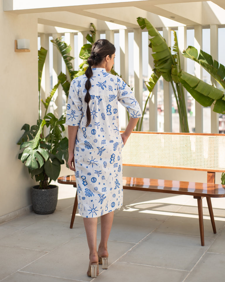 Load image into Gallery viewer, Fresco Shirt Dress