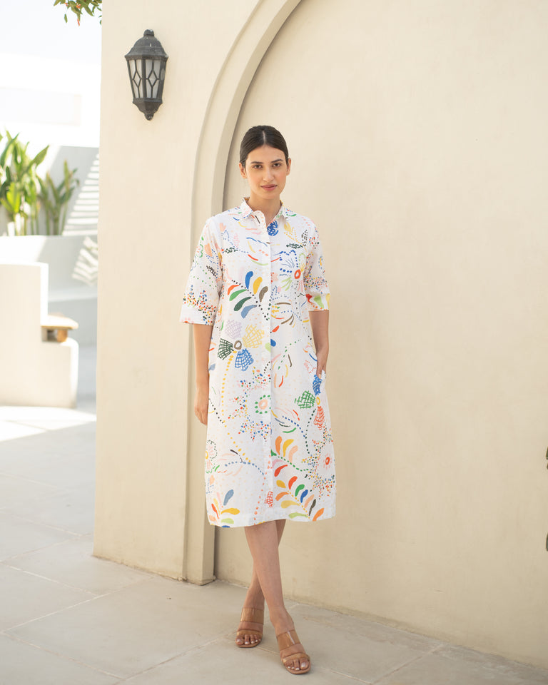 Load image into Gallery viewer, Ophelia Shirt Dress