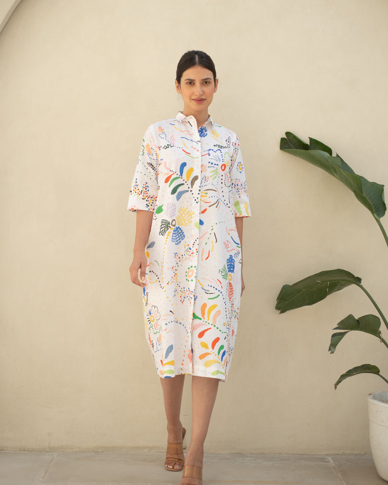 Load image into Gallery viewer, Ophelia Shirt Dress