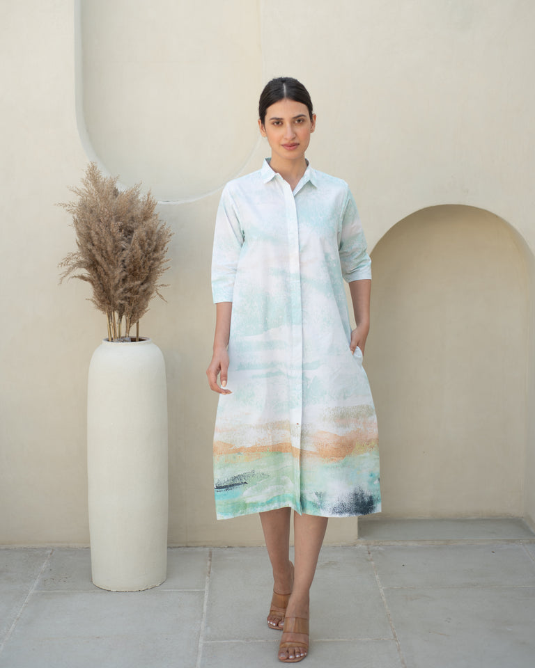 Load image into Gallery viewer, Pablo Shirt Dress