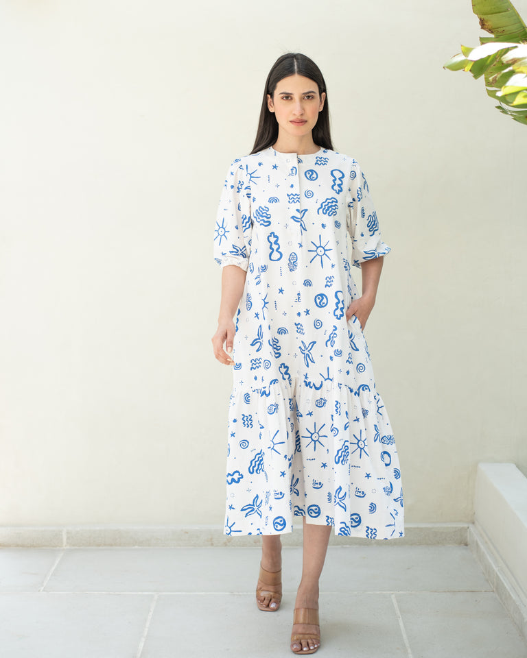 Load image into Gallery viewer, Doodle Dress