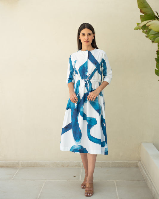 Verona Drawstring Dress