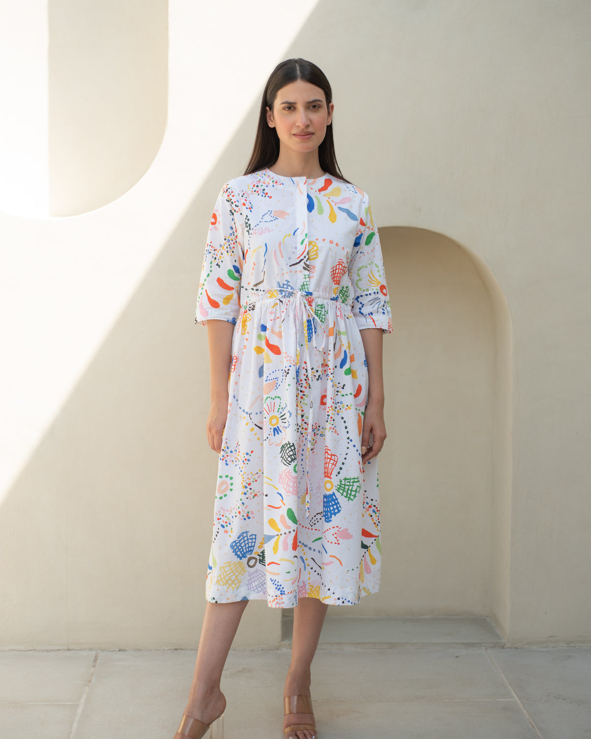 Filora Drawstring Dress