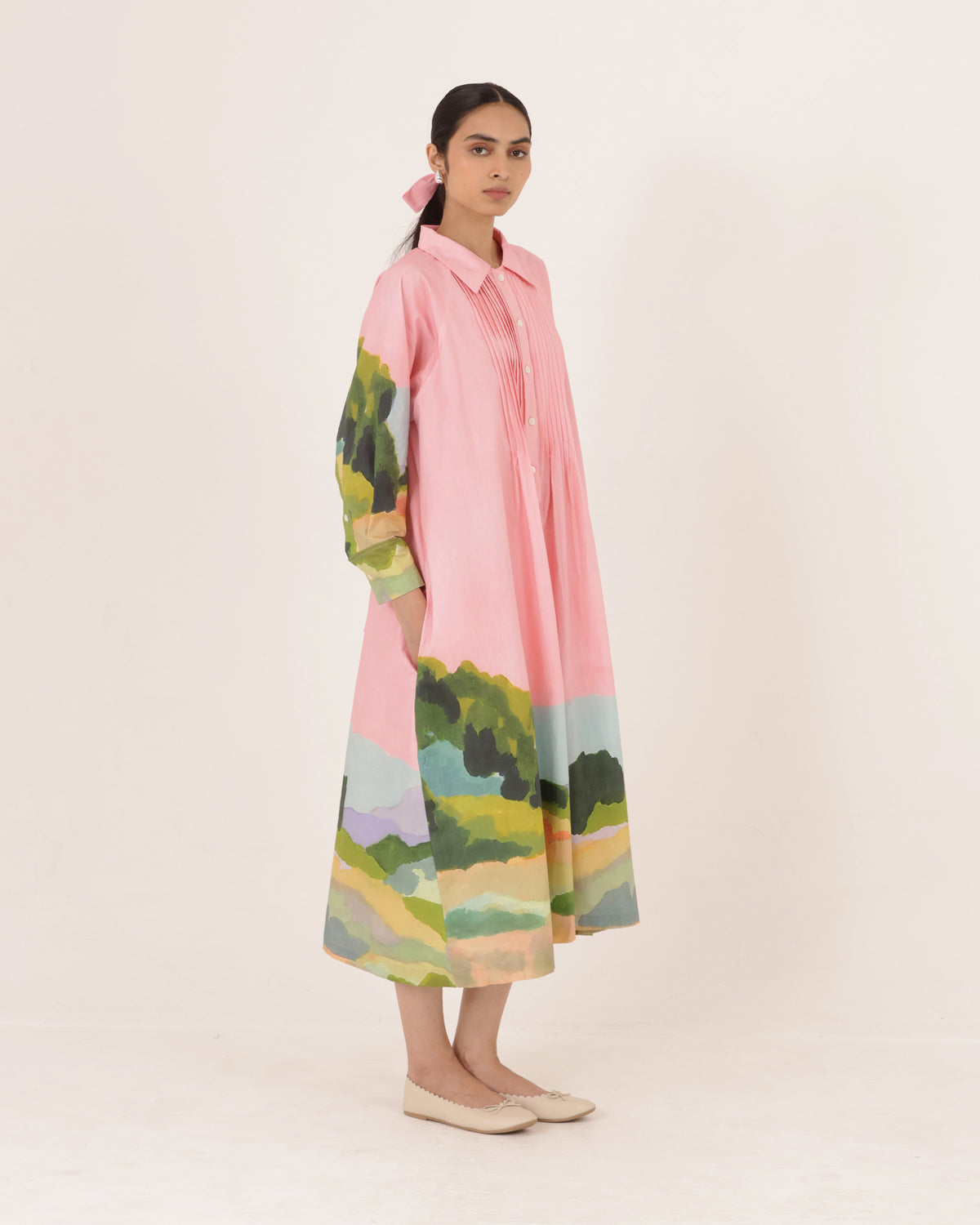 Prairie Pintuck Dress
