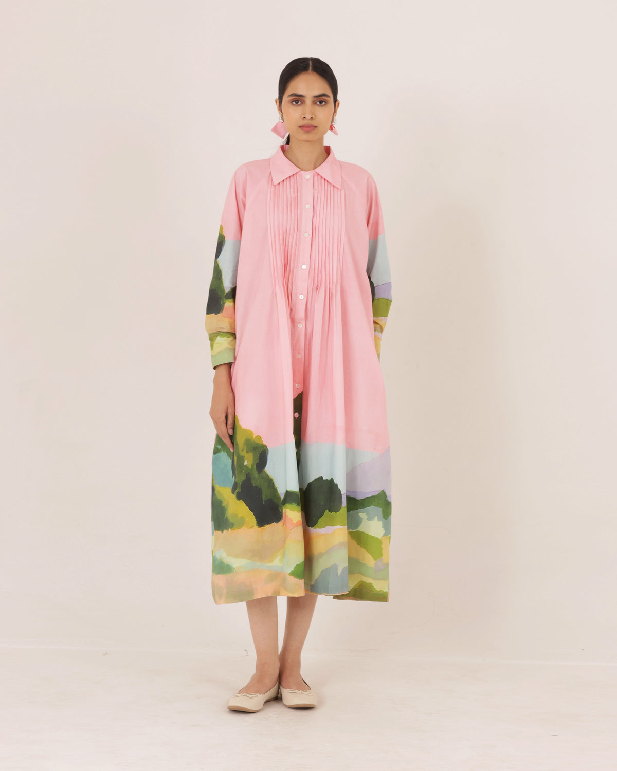 Prairie Pintuck Dress