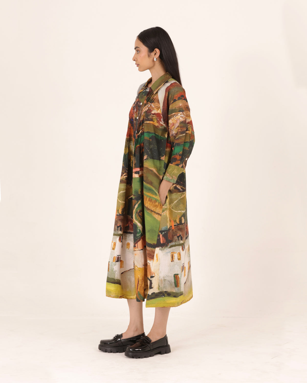 Tuscany Pintuck Dress