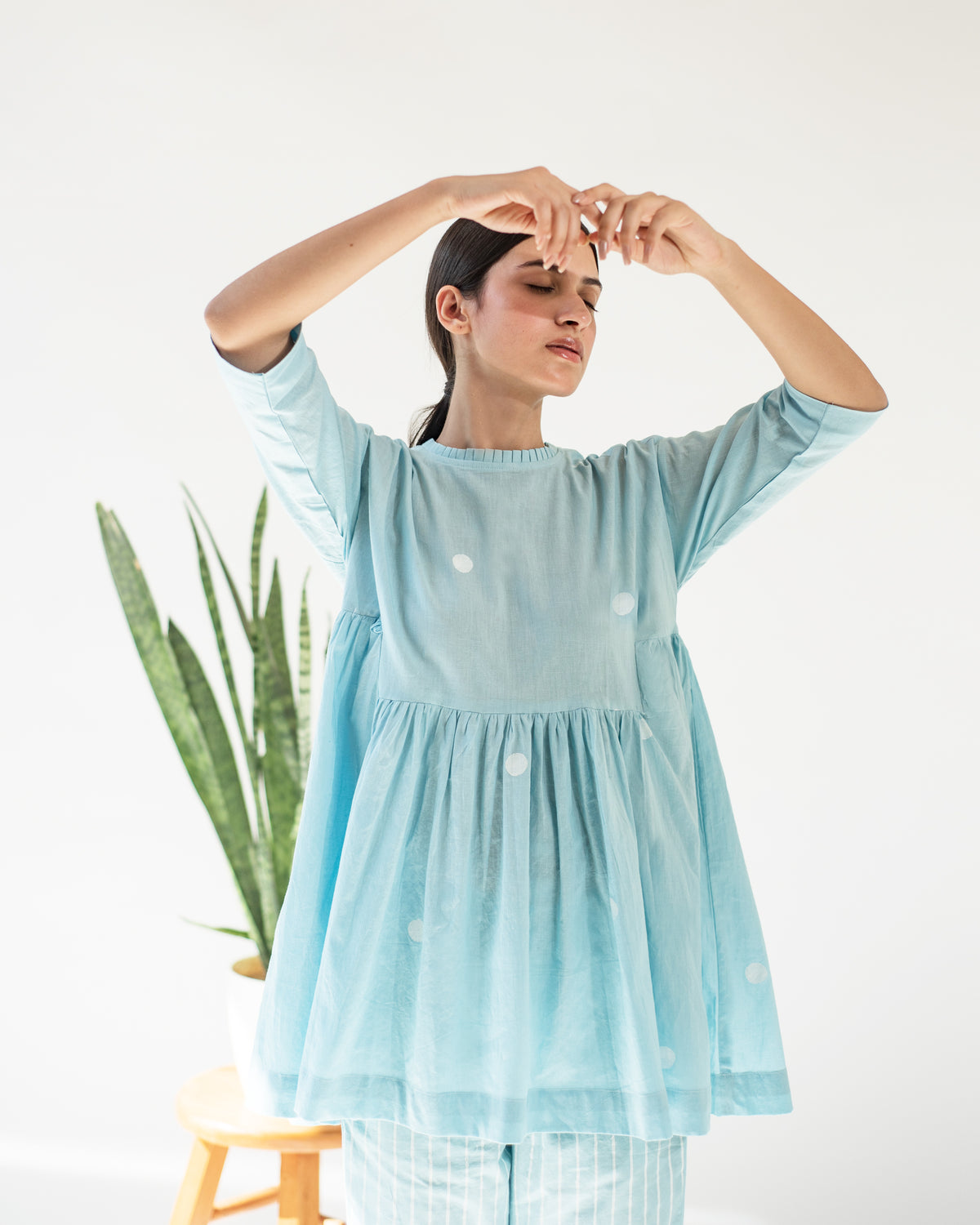Aruba Polka Top