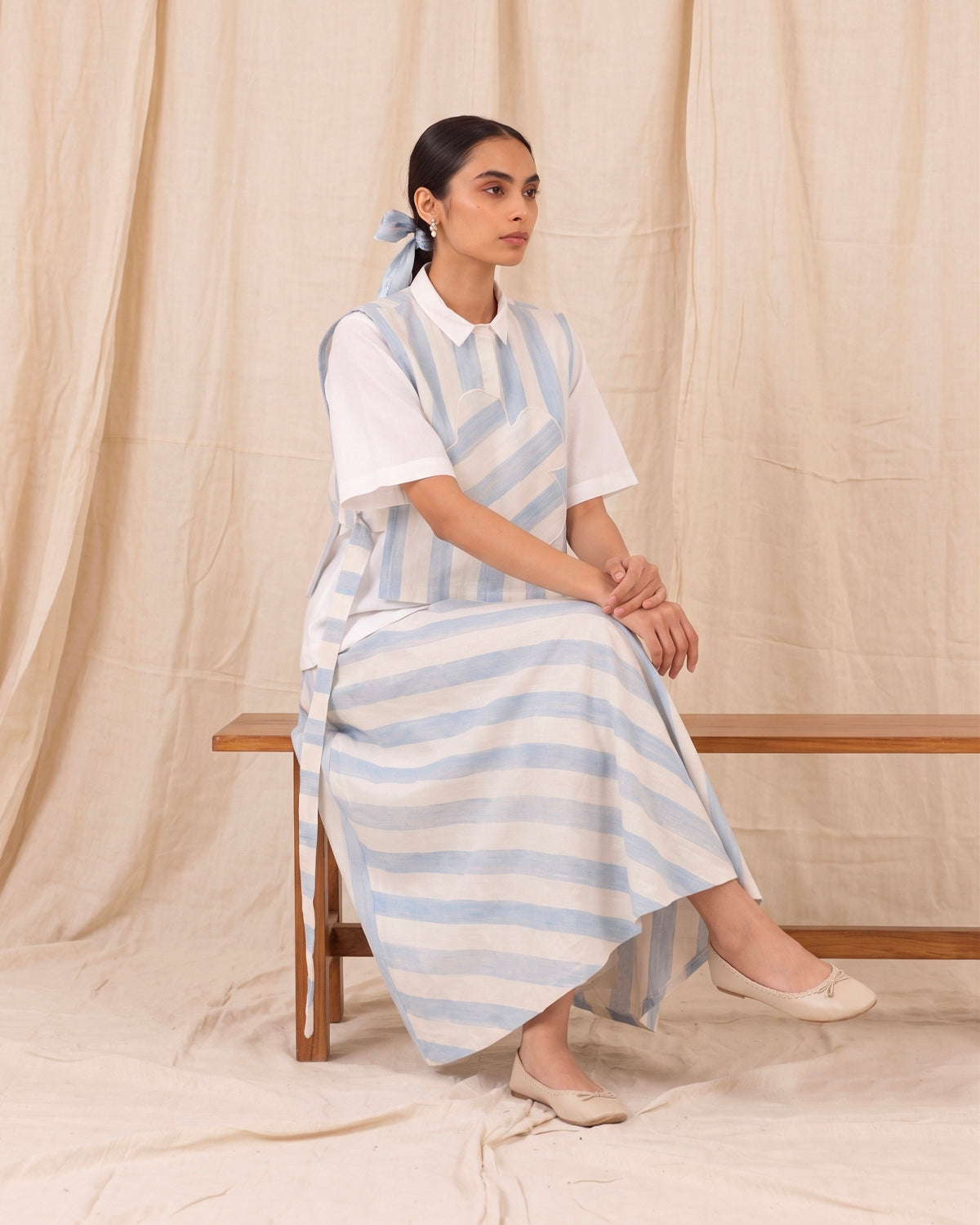 Nora Skirt Bib Set