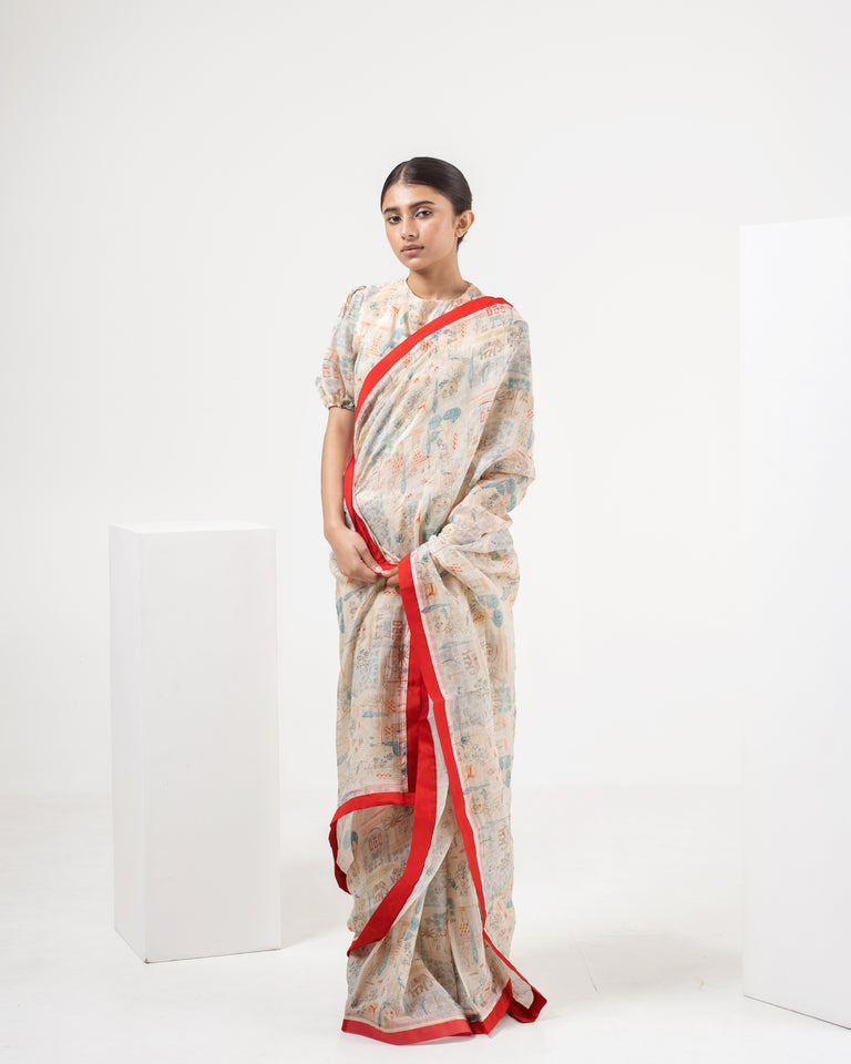 Load image into Gallery viewer, Imperial Chanderi Silk Saree