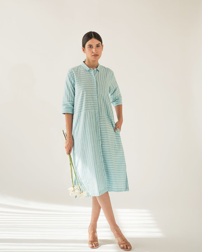 Load image into Gallery viewer, Jeju Shirt Dress