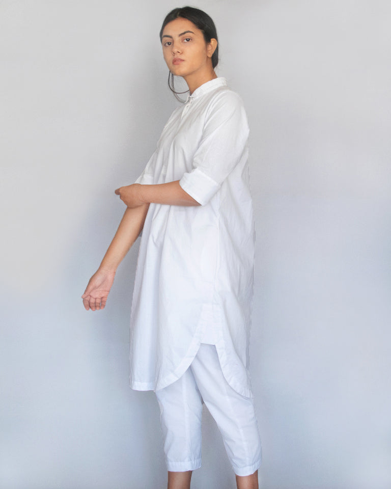 Load image into Gallery viewer, White Shirt Tunic