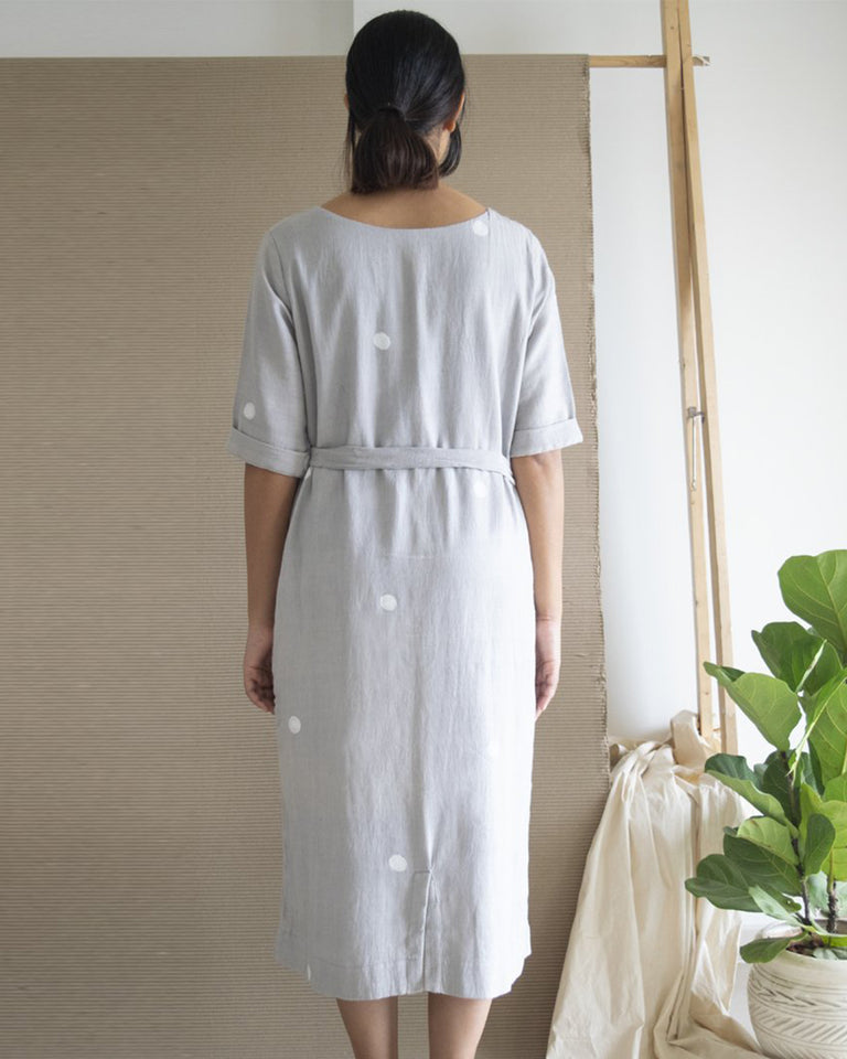 Load image into Gallery viewer, Cocoon Dress in Grey