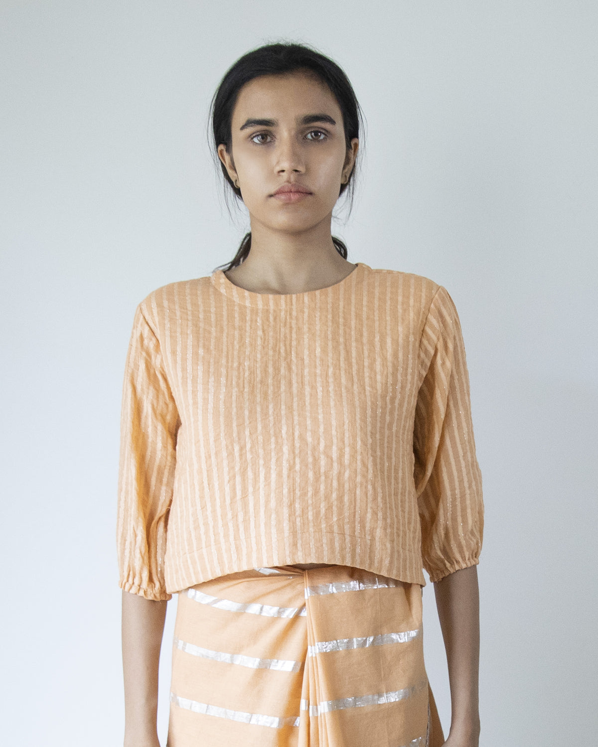 Melon Stripe Blouse