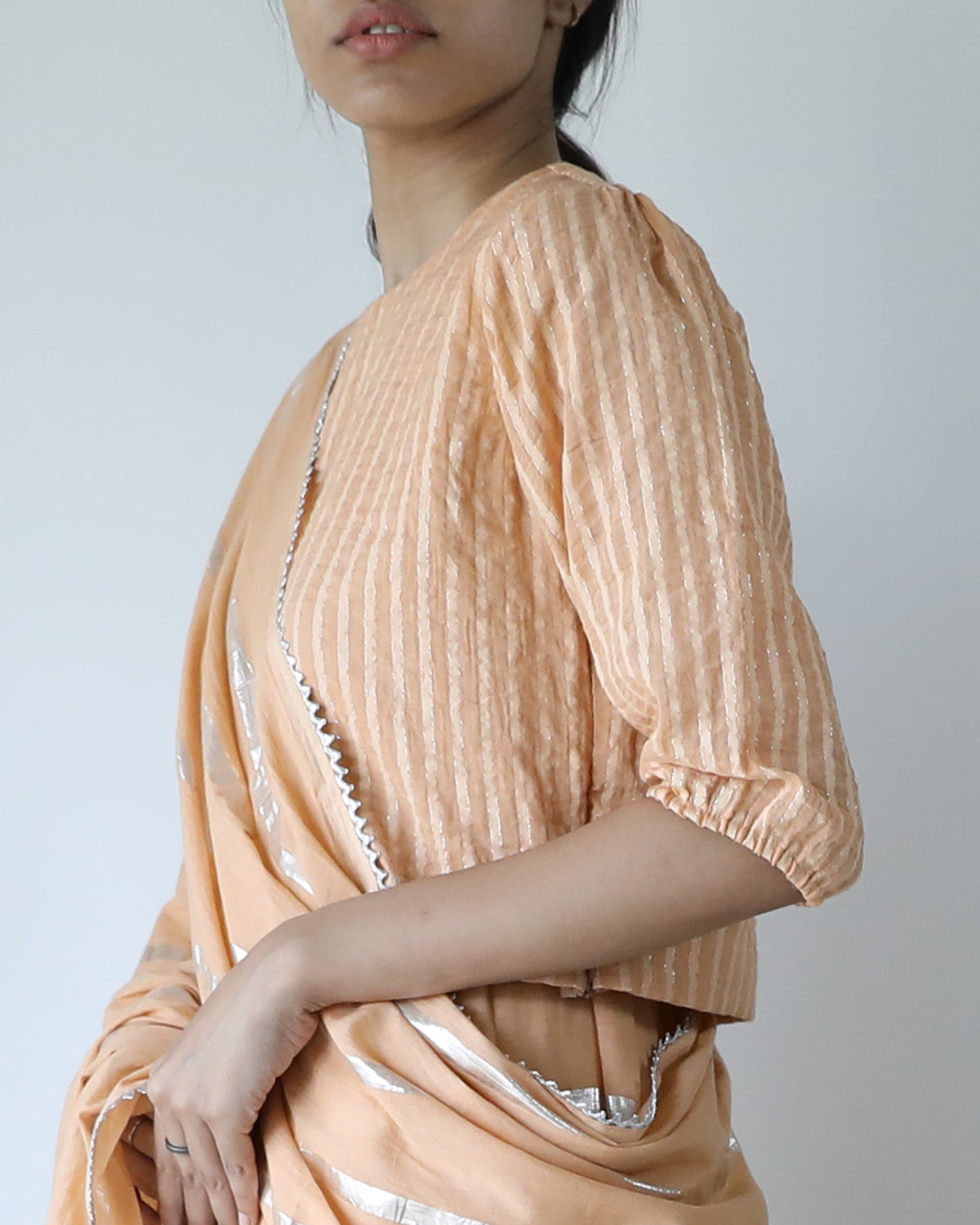 Melon Stripe Blouse