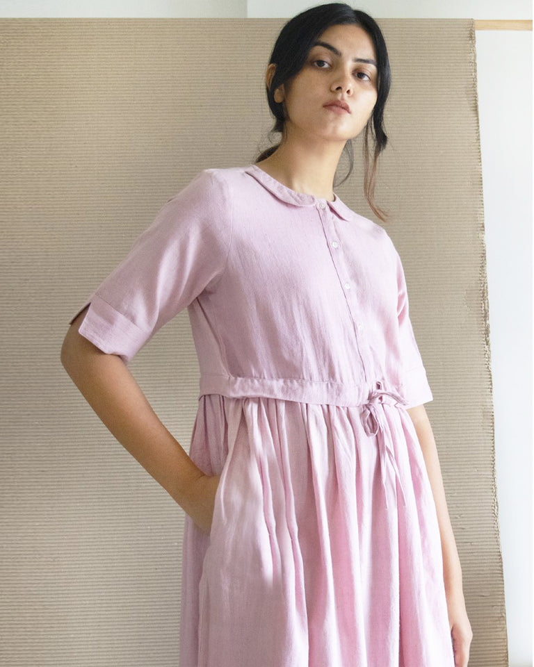 Load image into Gallery viewer, Pink Peter Pan Dress