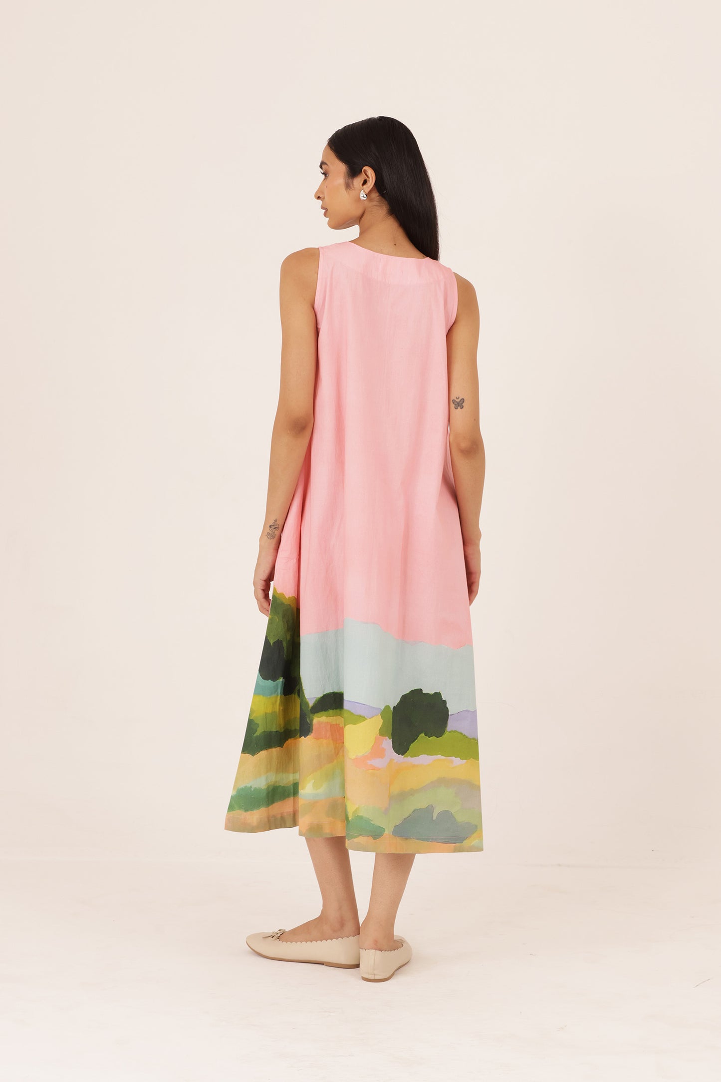 Opel V neck Dress