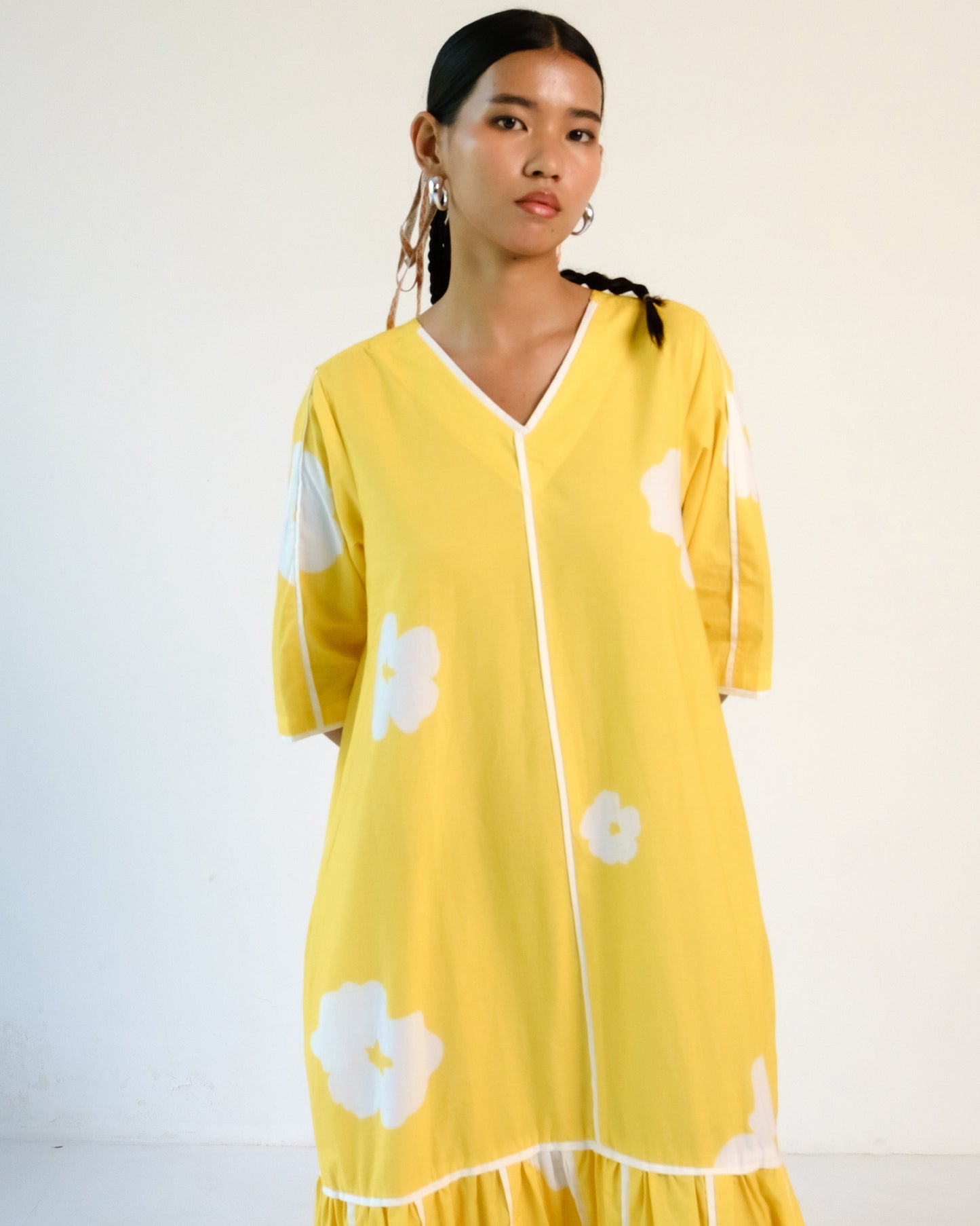 Sylvanmere Floral Dress - Yellow
