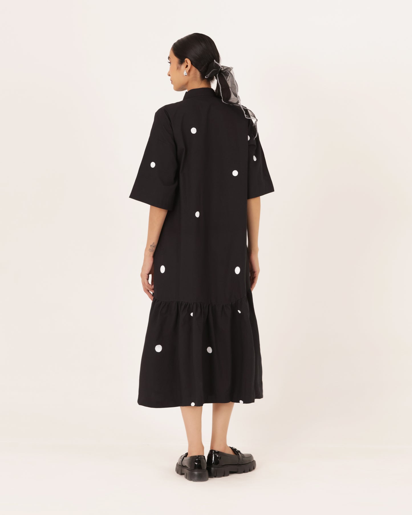 Alaya Polka Dress