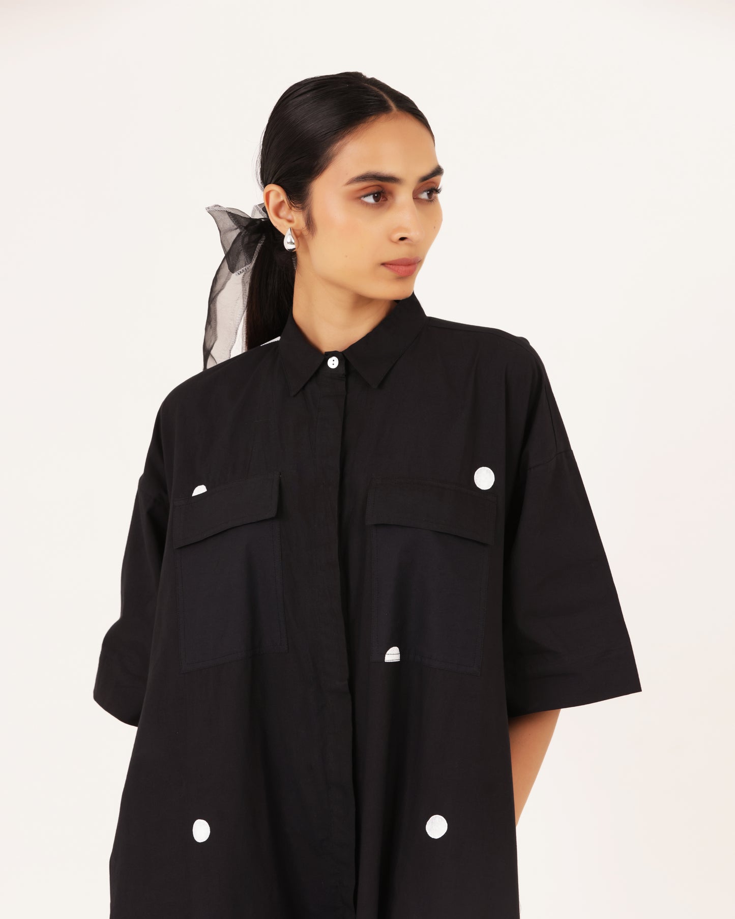 Alaya Polka Dress