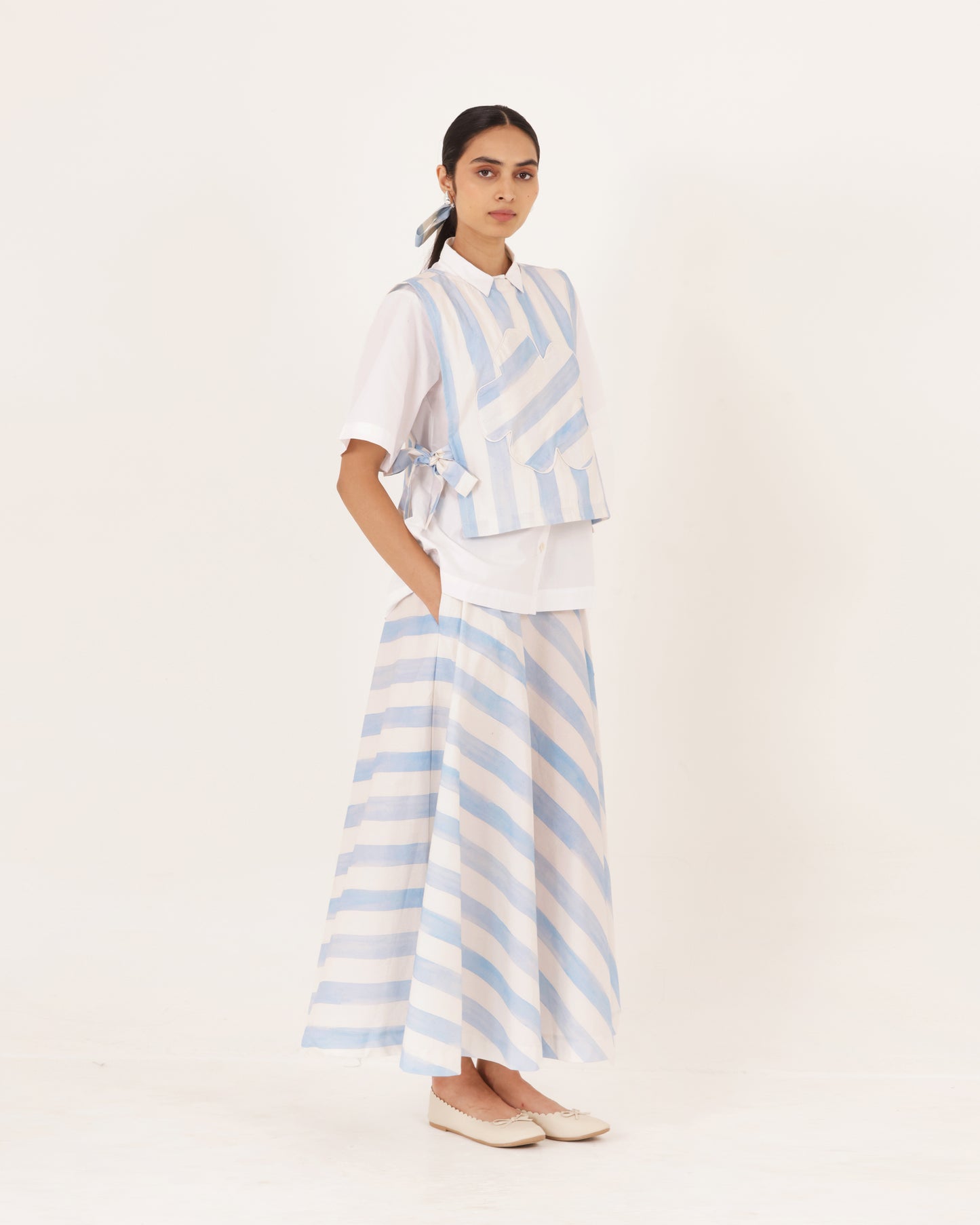 Nora Skirt Bib Set