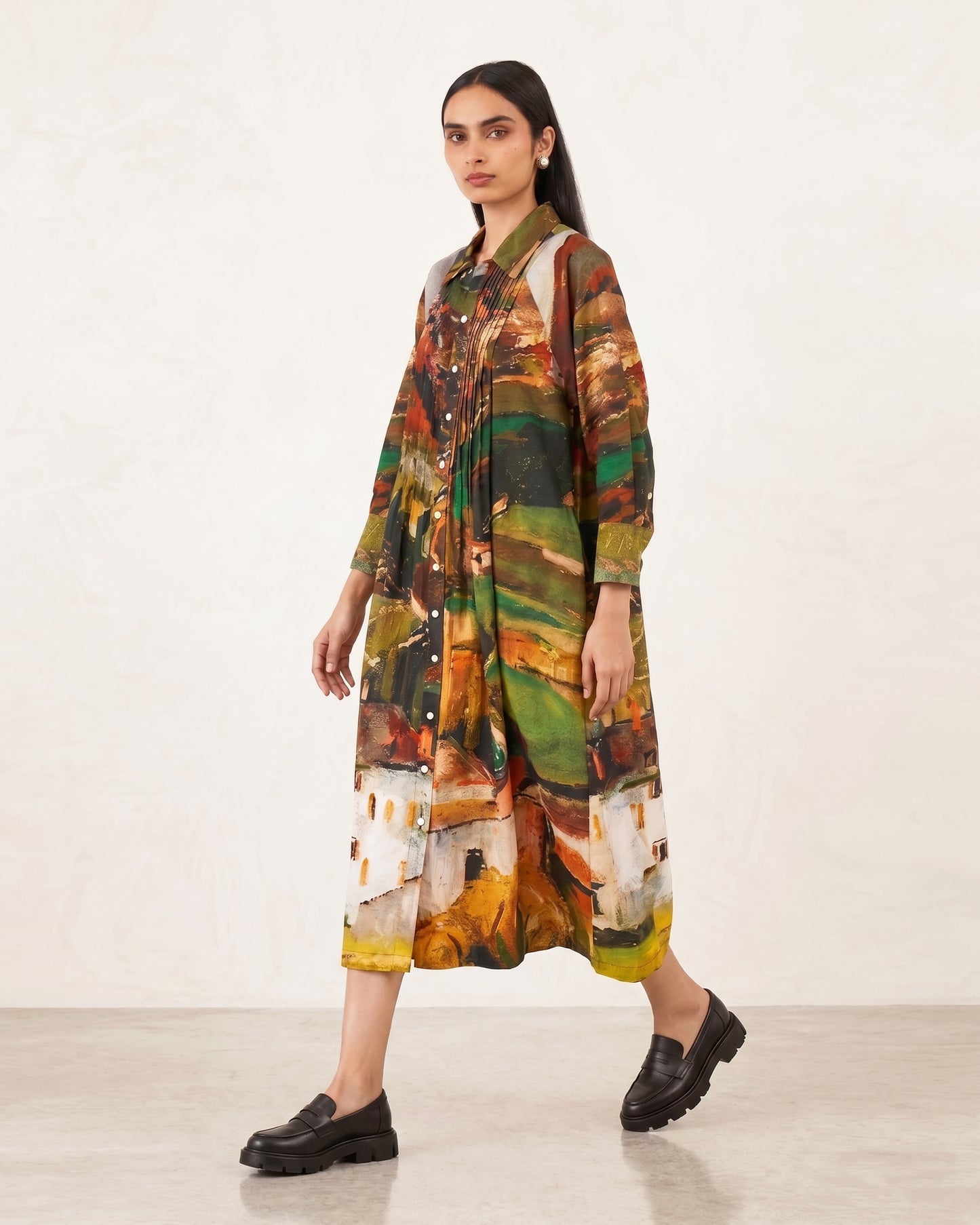 Tuscany Pintuck Dress