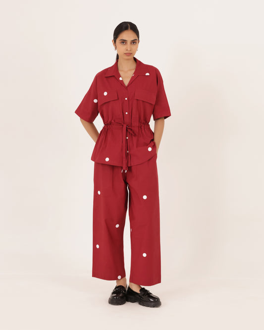 Liora Drawstring coord set