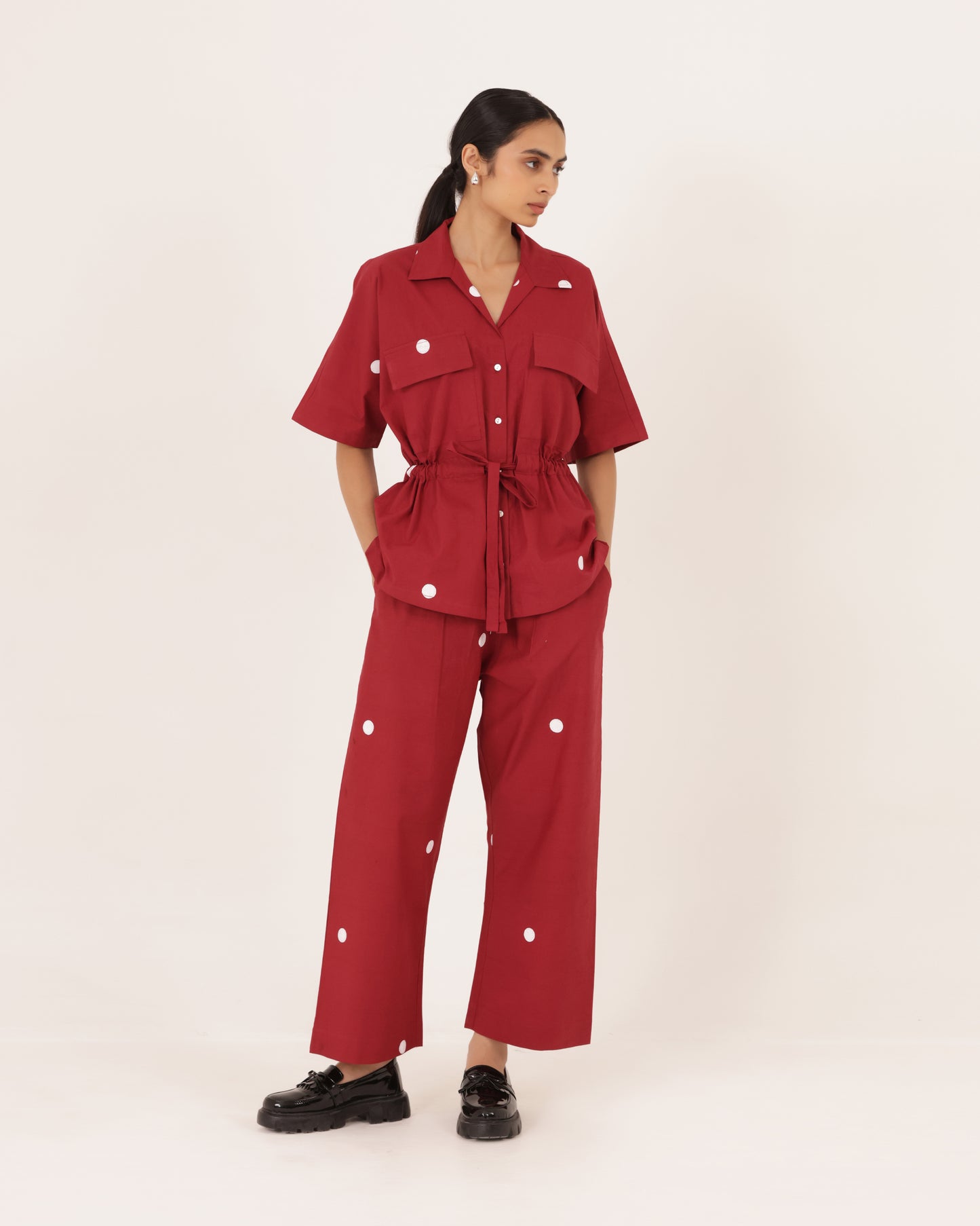 Liora Drawstring coord set