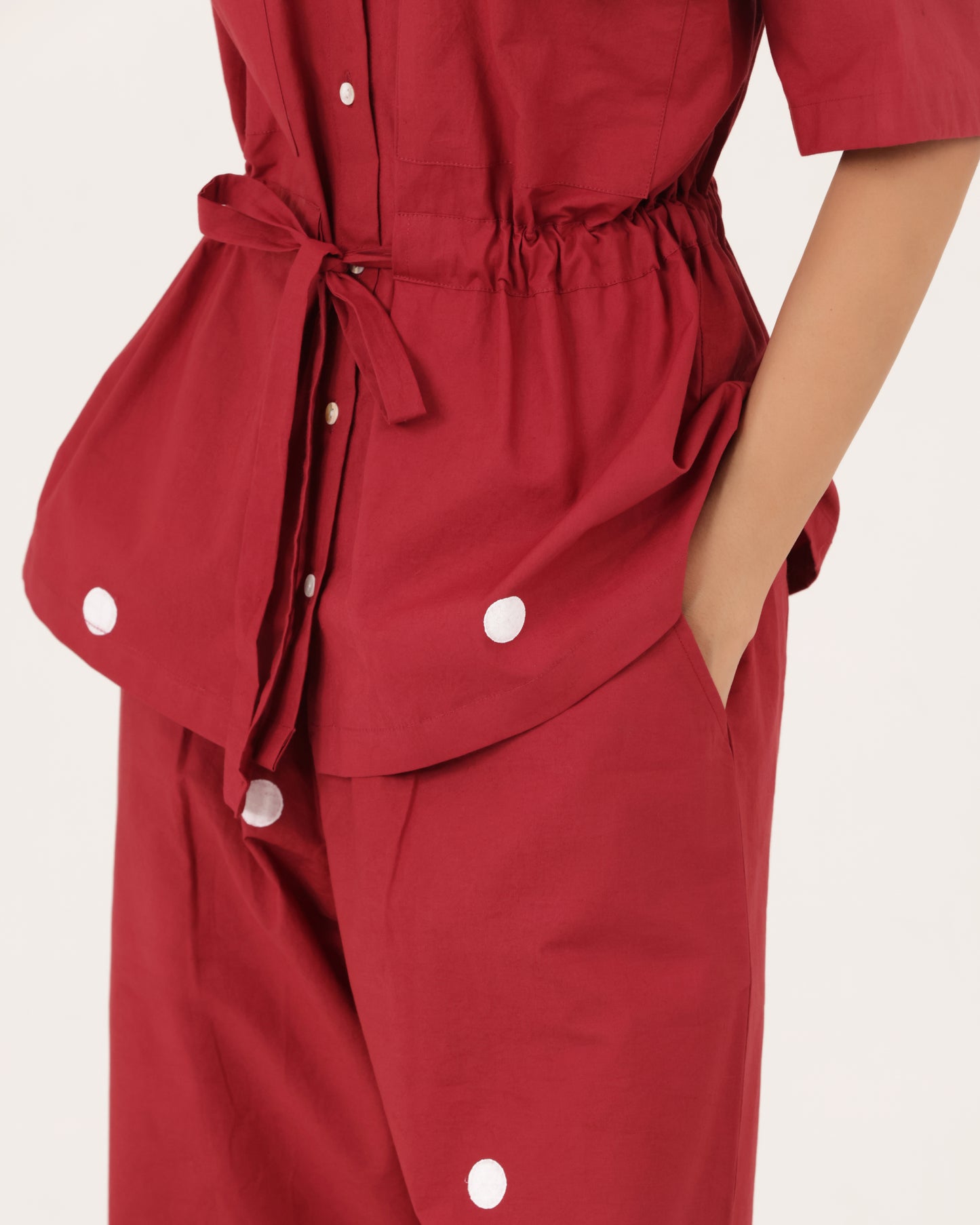 Liora Drawstring coord set