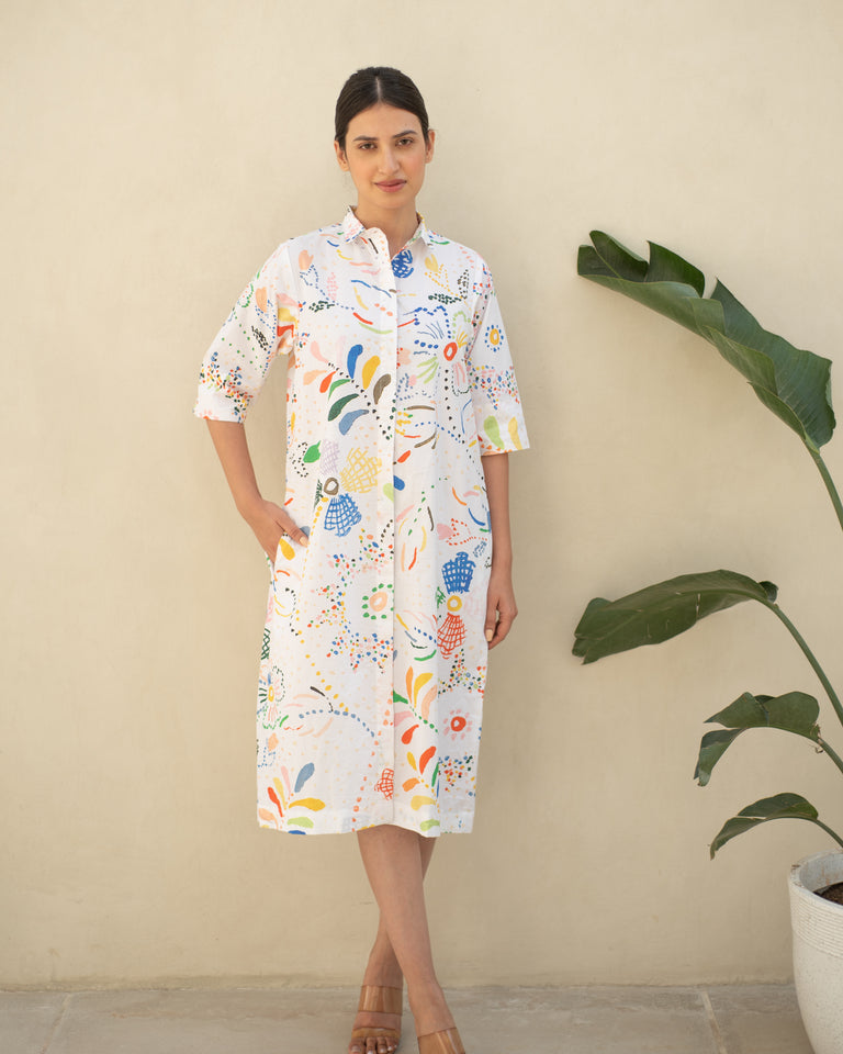 Load image into Gallery viewer, Ophelia Shirt Dress