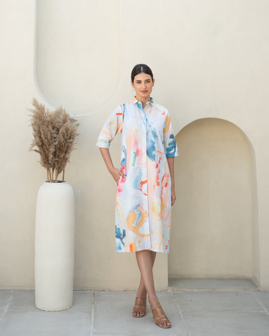 Alba Shirt Dress