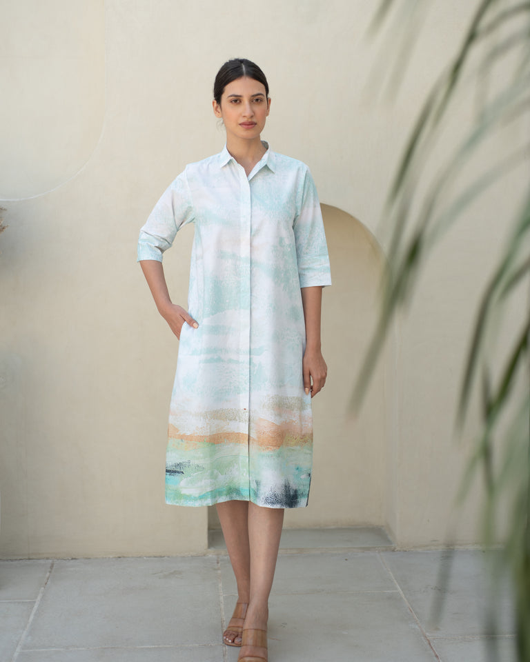Load image into Gallery viewer, Pablo Shirt Dress