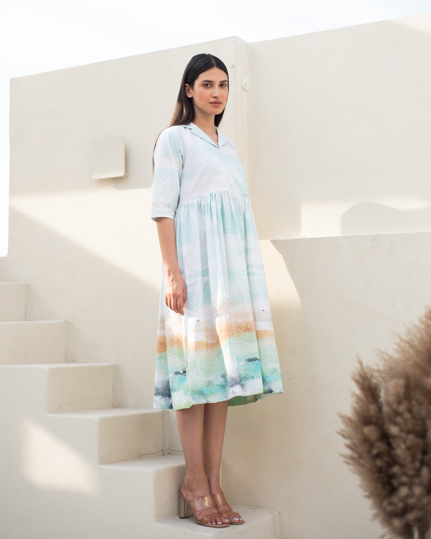 Abel Cuban Collar Dress