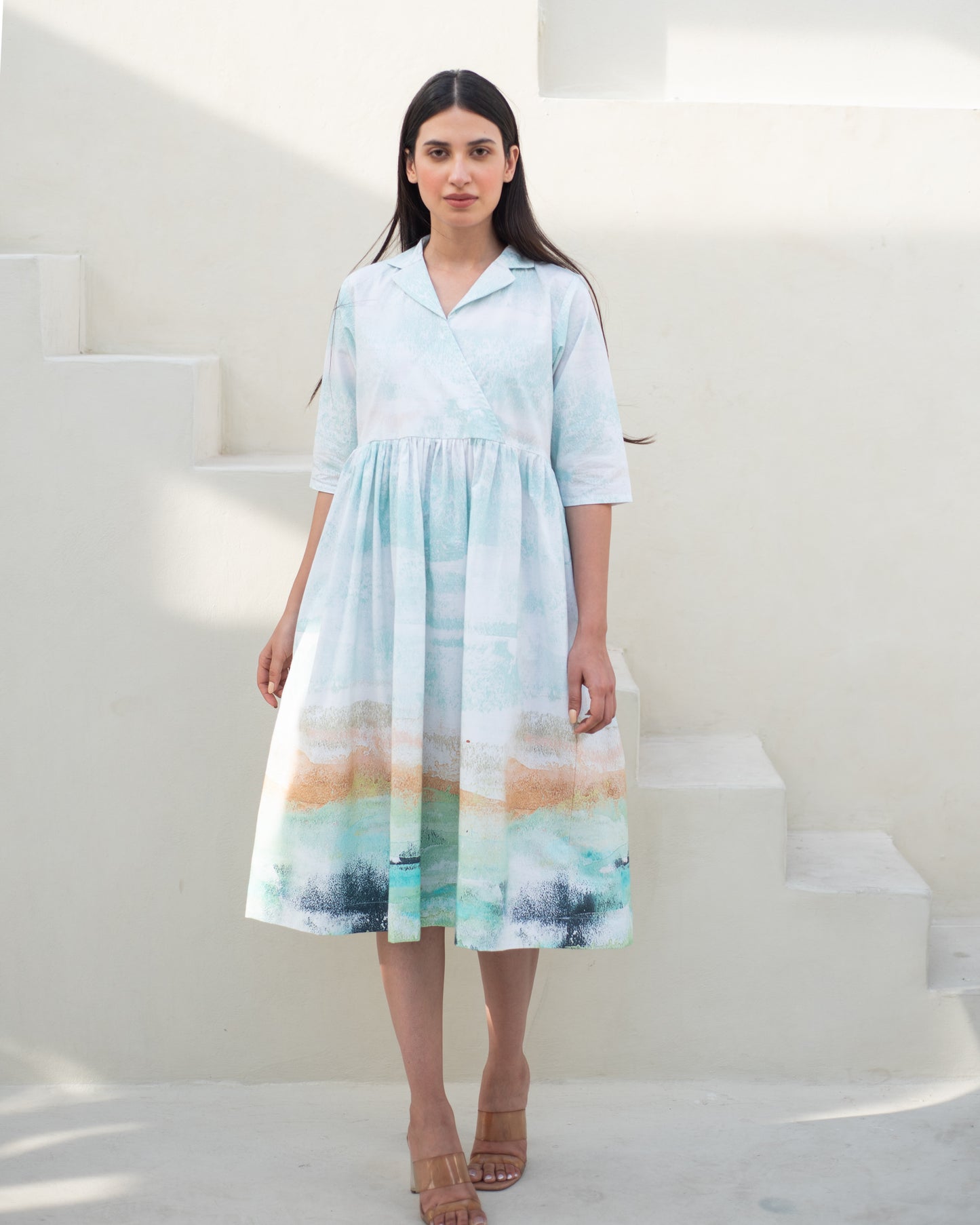 Abel Cuban Collar Dress