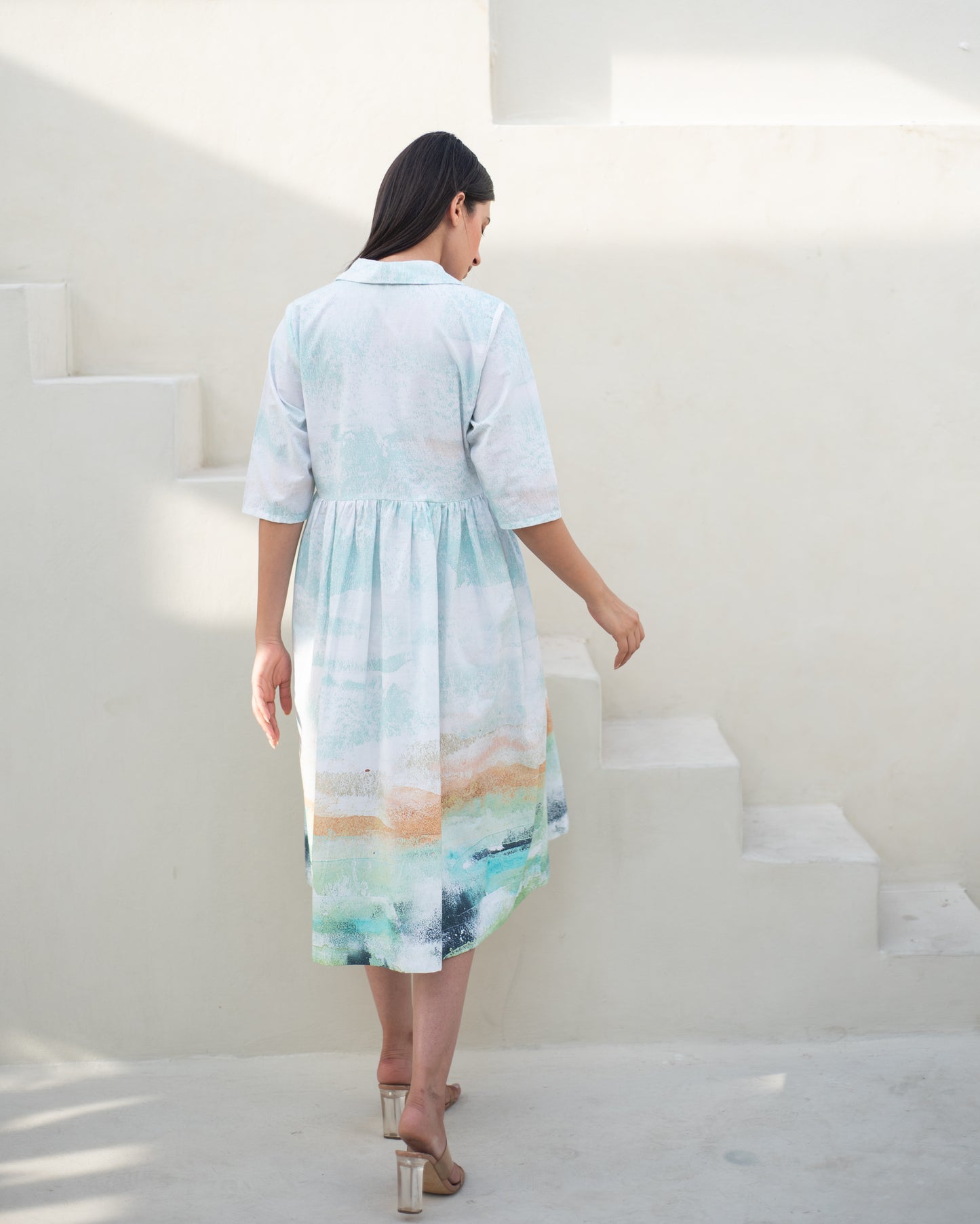 Abel Cuban Collar Dress