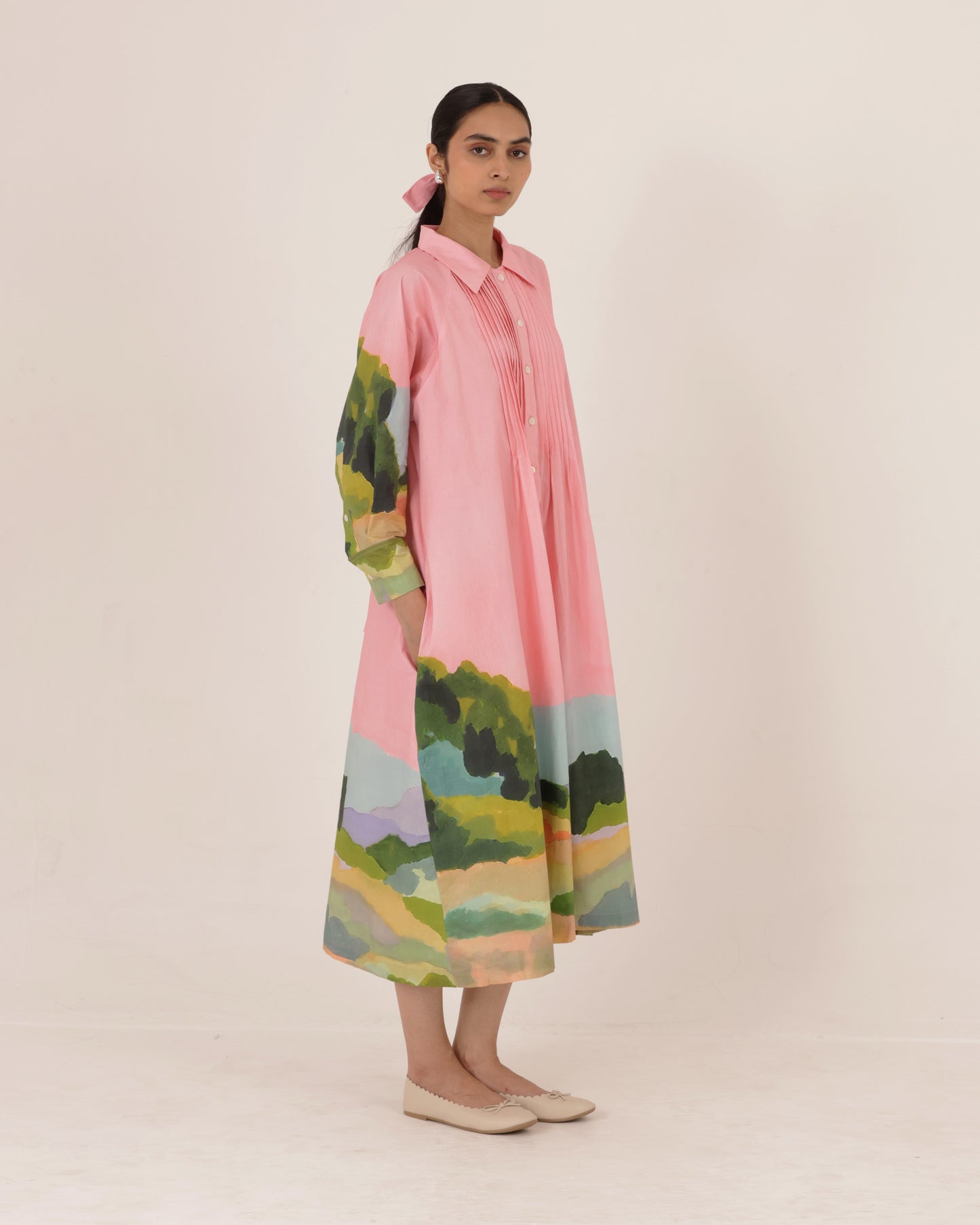 Prairie Pintuck Dress