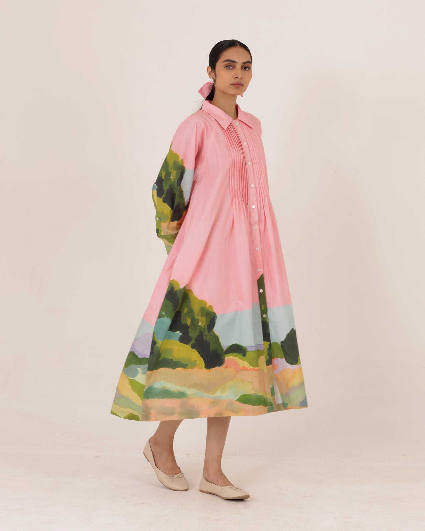 Prairie Pintuck Dress