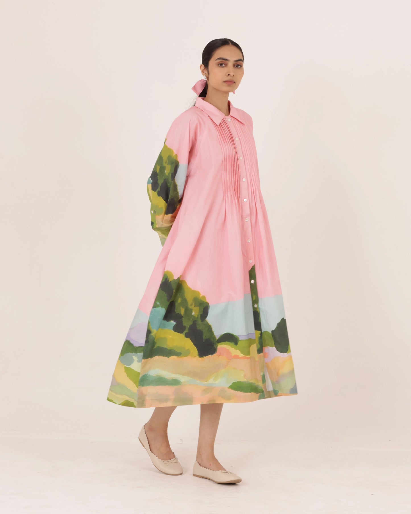 Prairie Pintuck Dress