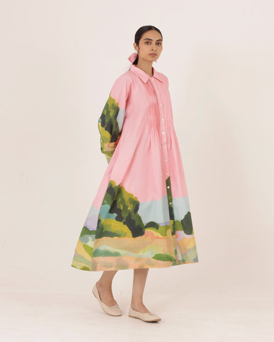 Prairie Pintuck Dress