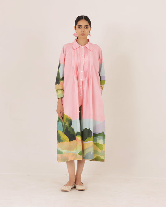 Prairie Pintuck Dress