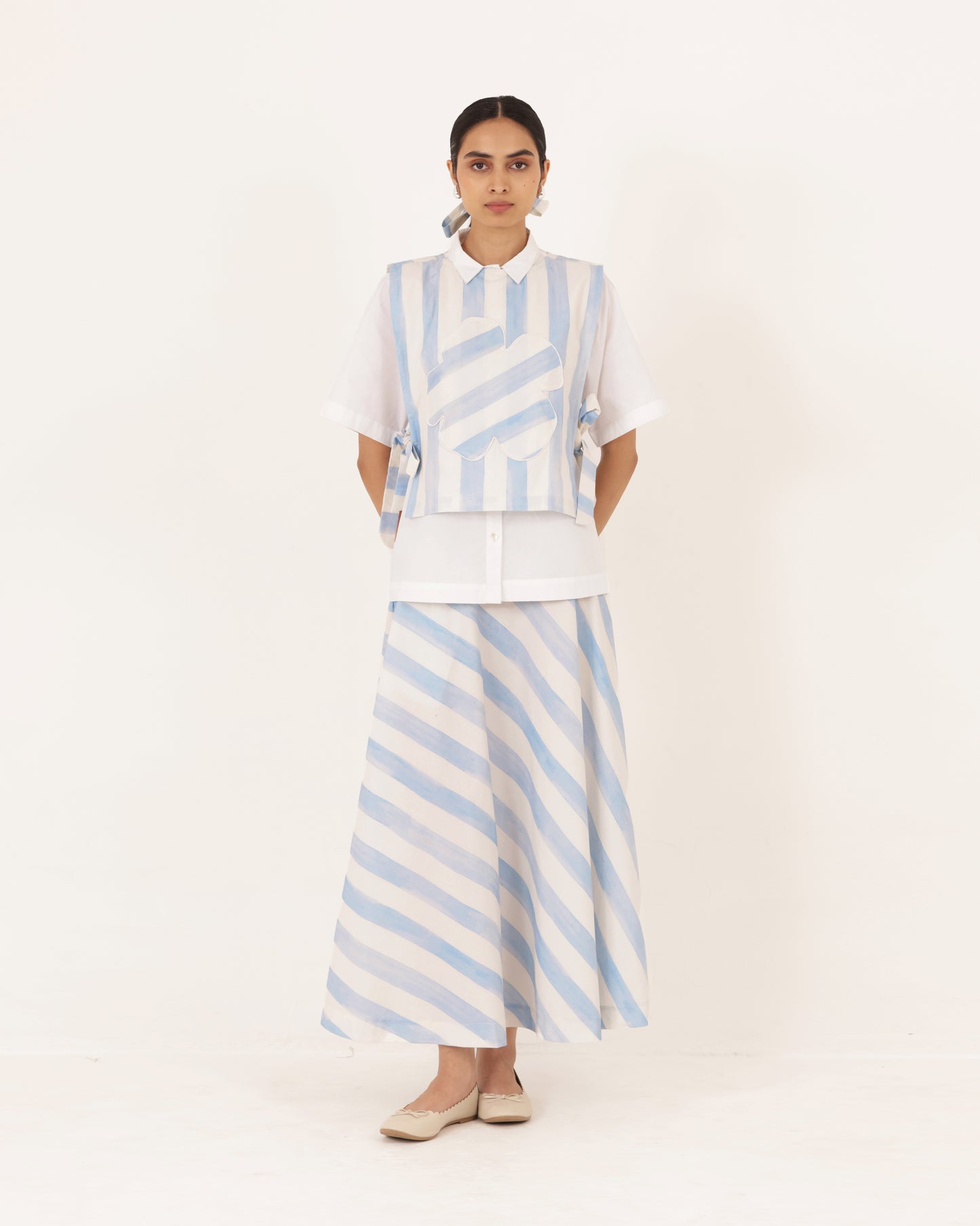 Nora Skirt Bib Set